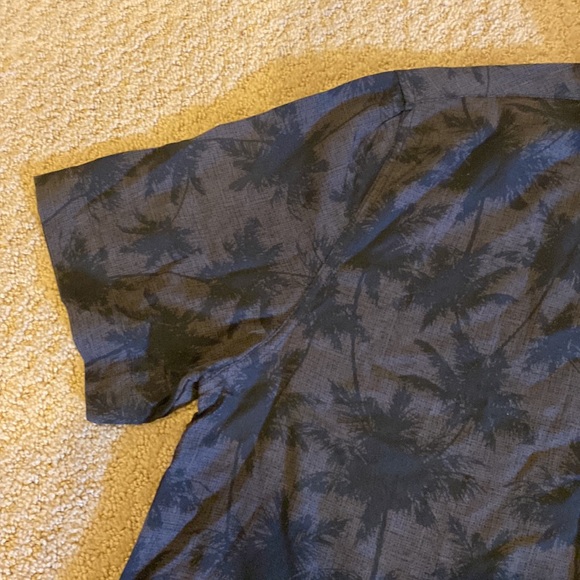 Nat Nast Black Hawaiian Button-Down Polo - Picture 2 of 6